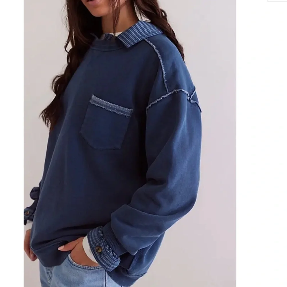 NWOT Free People We The Free Wallace Pullover Size XS